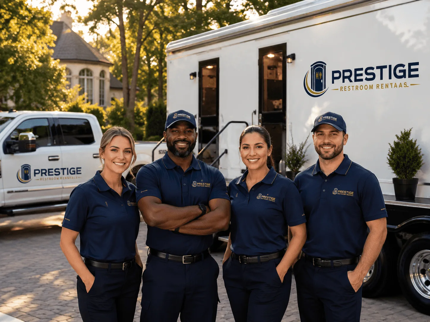 Trusted Luxury Portable Restrooms company in Green, OH